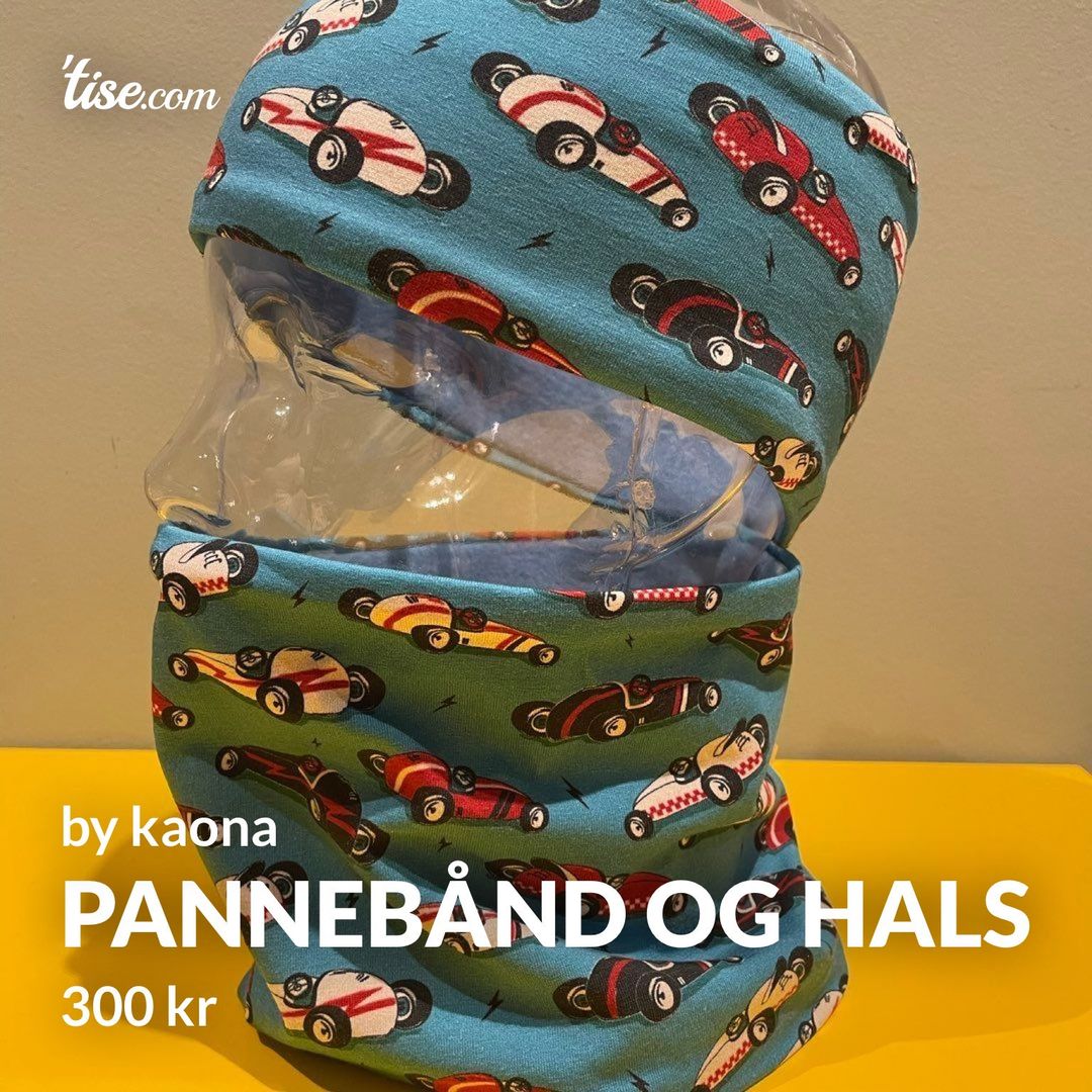 Pannebånd og hals