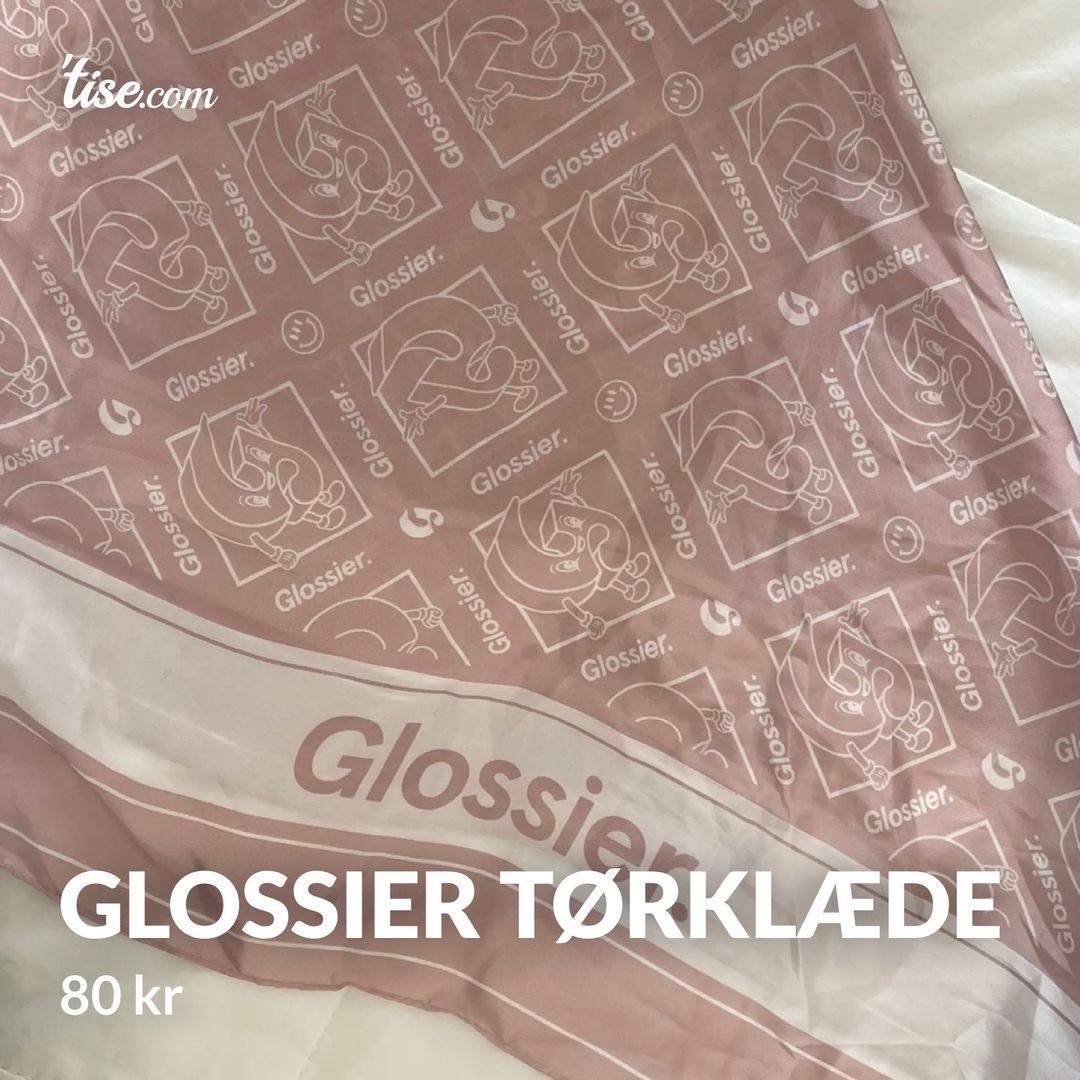 Glossier tørklæde