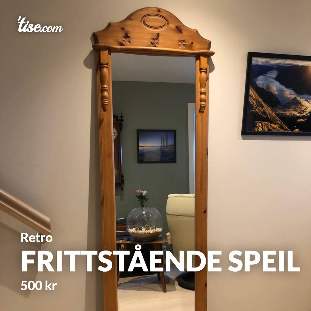 Frittstående speil