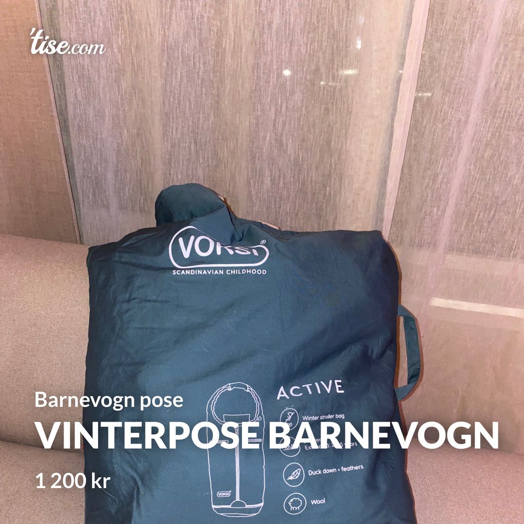 Vinterpose barnevogn