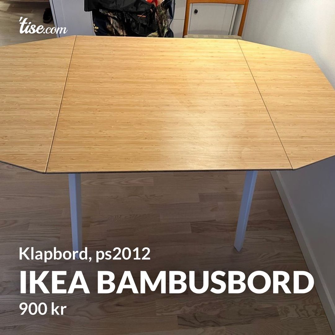 Ikea bambusbord