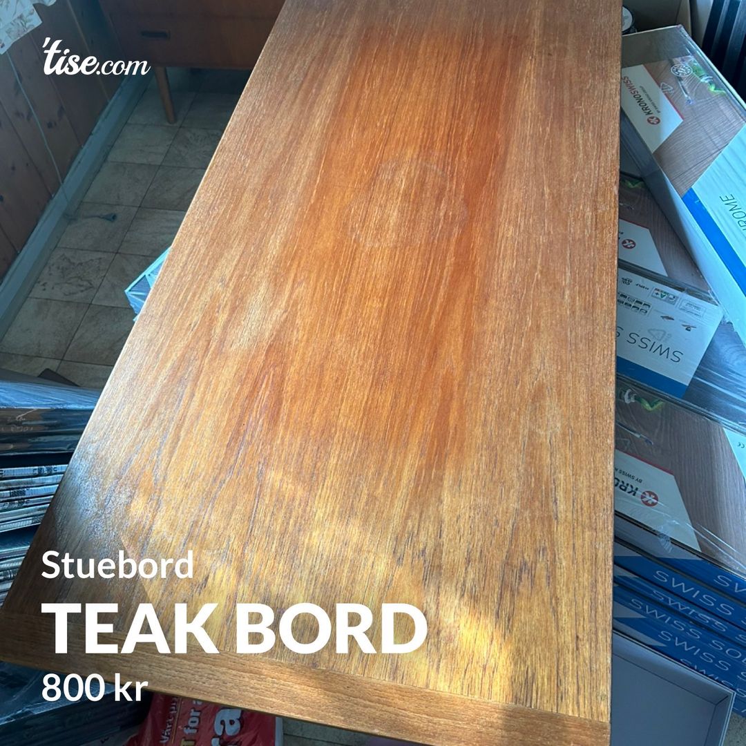 Teak Bord