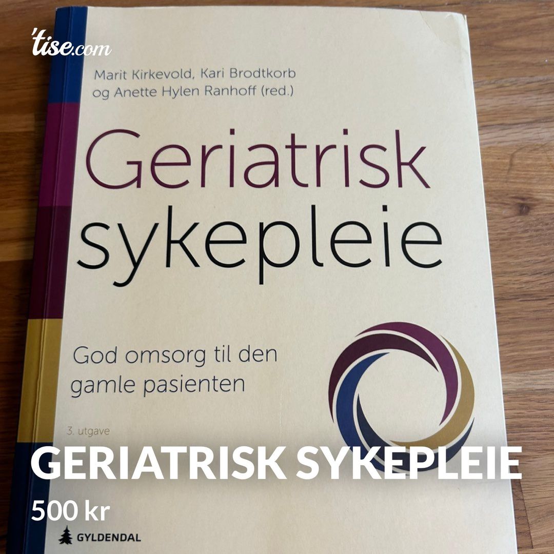 Geriatrisk sykepleie