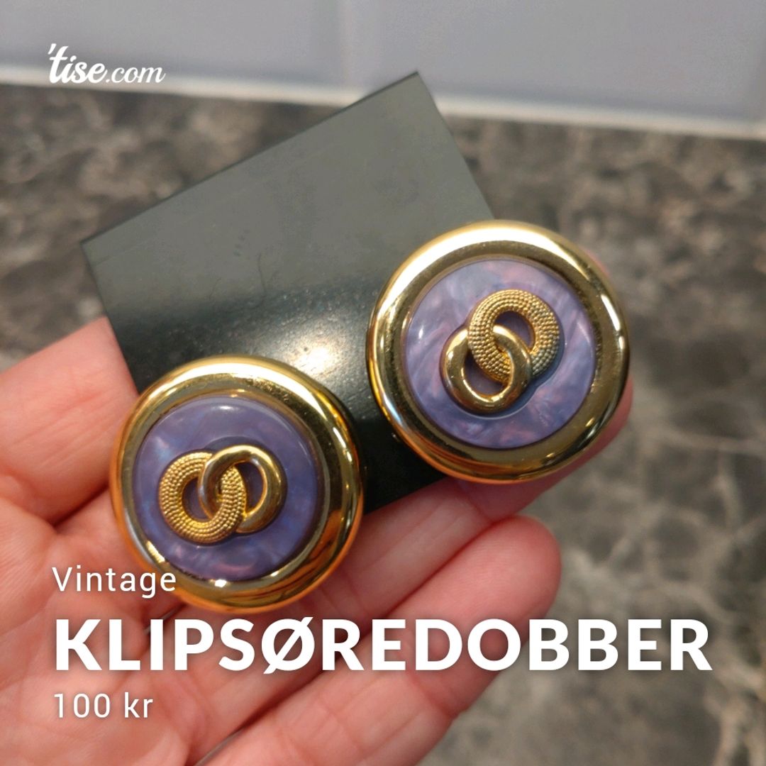 Klipsøredobber