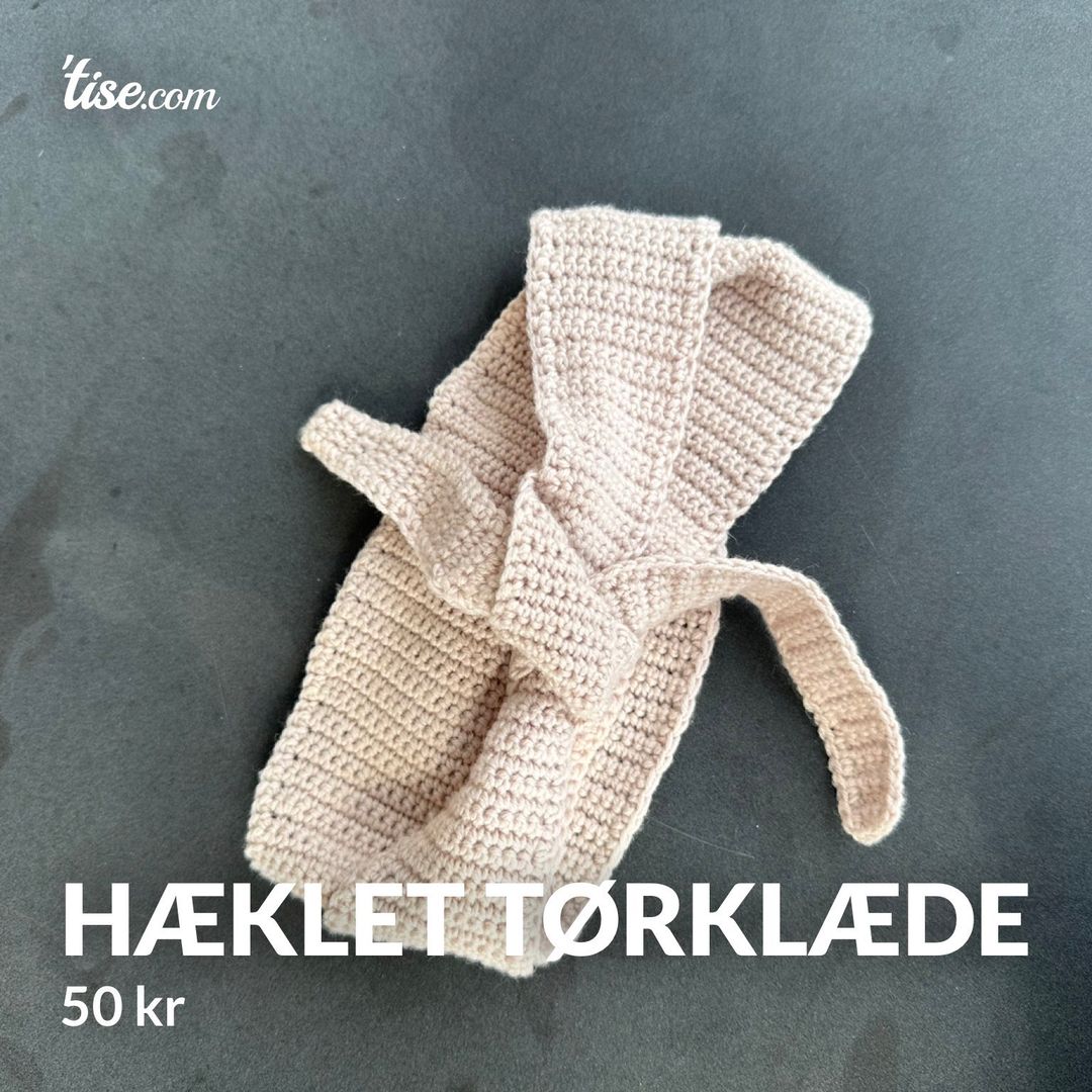 Hæklet tørklæde