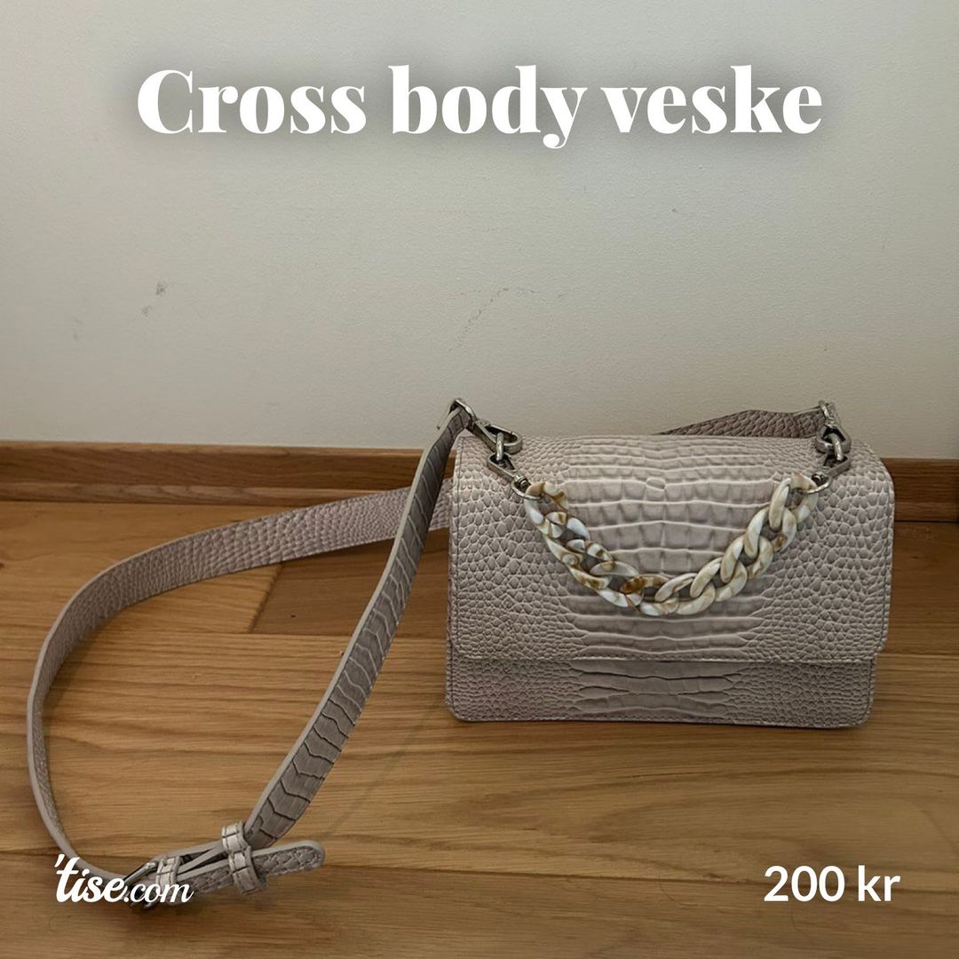 Cross body veske