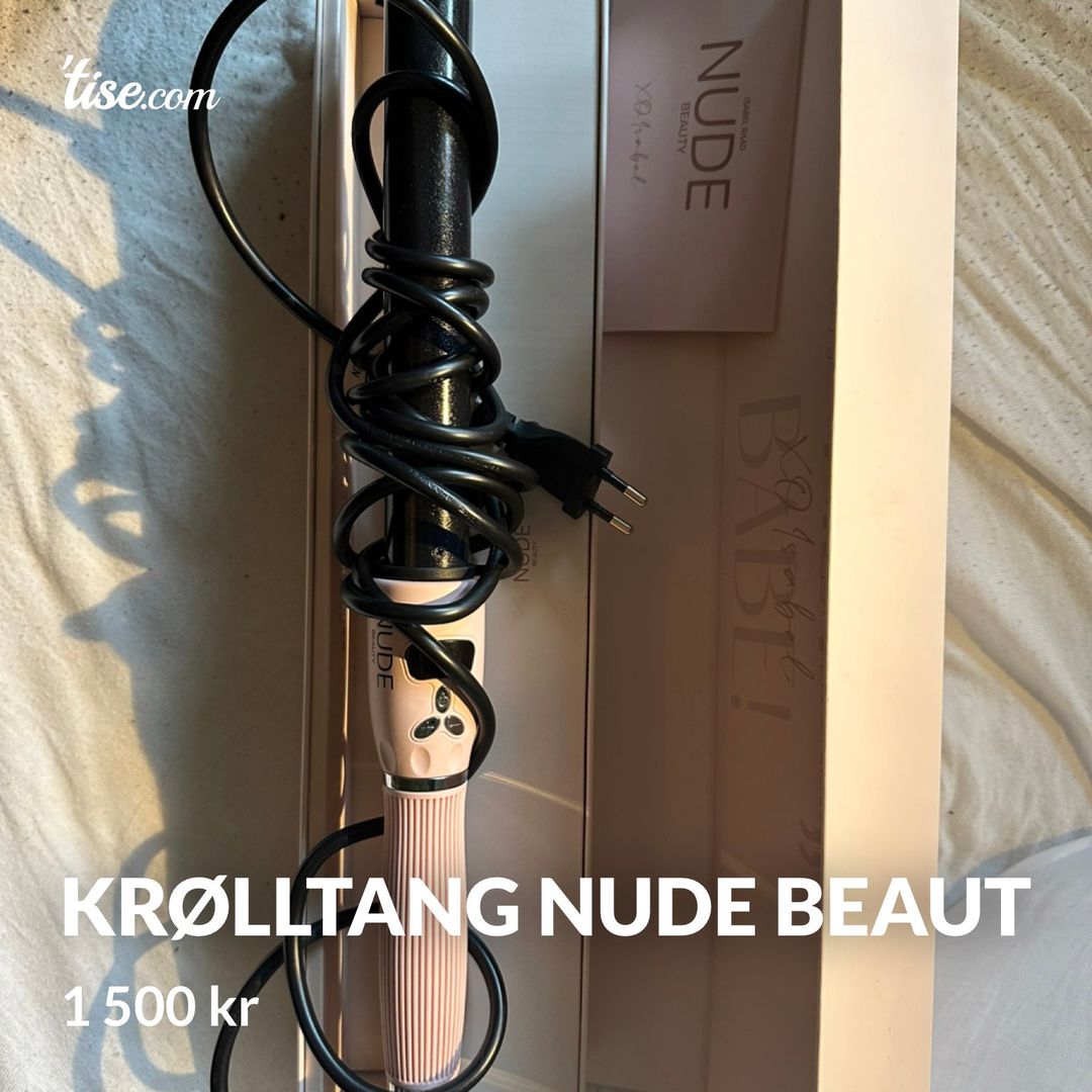 Krølltang nude beaut