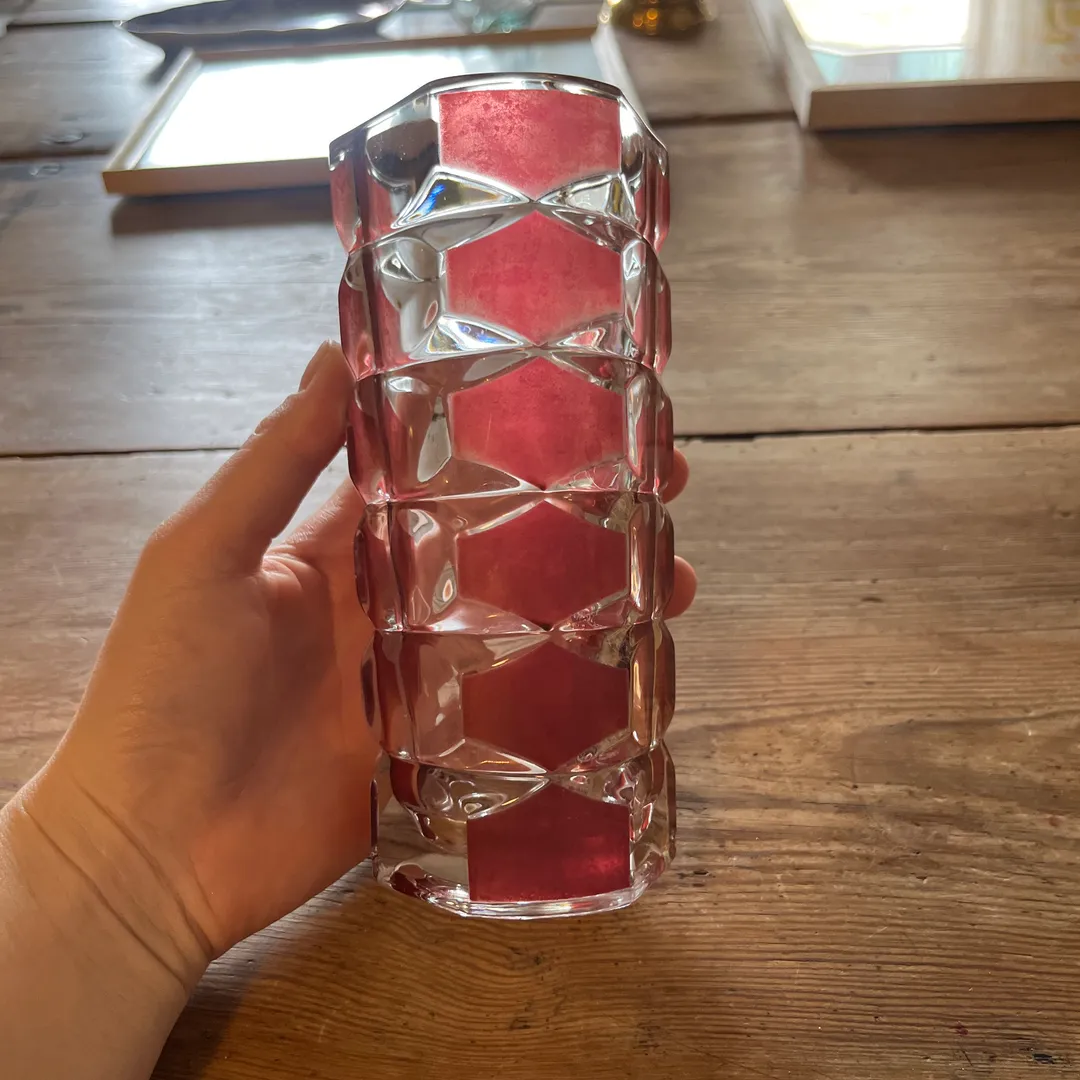 Retro glassvase