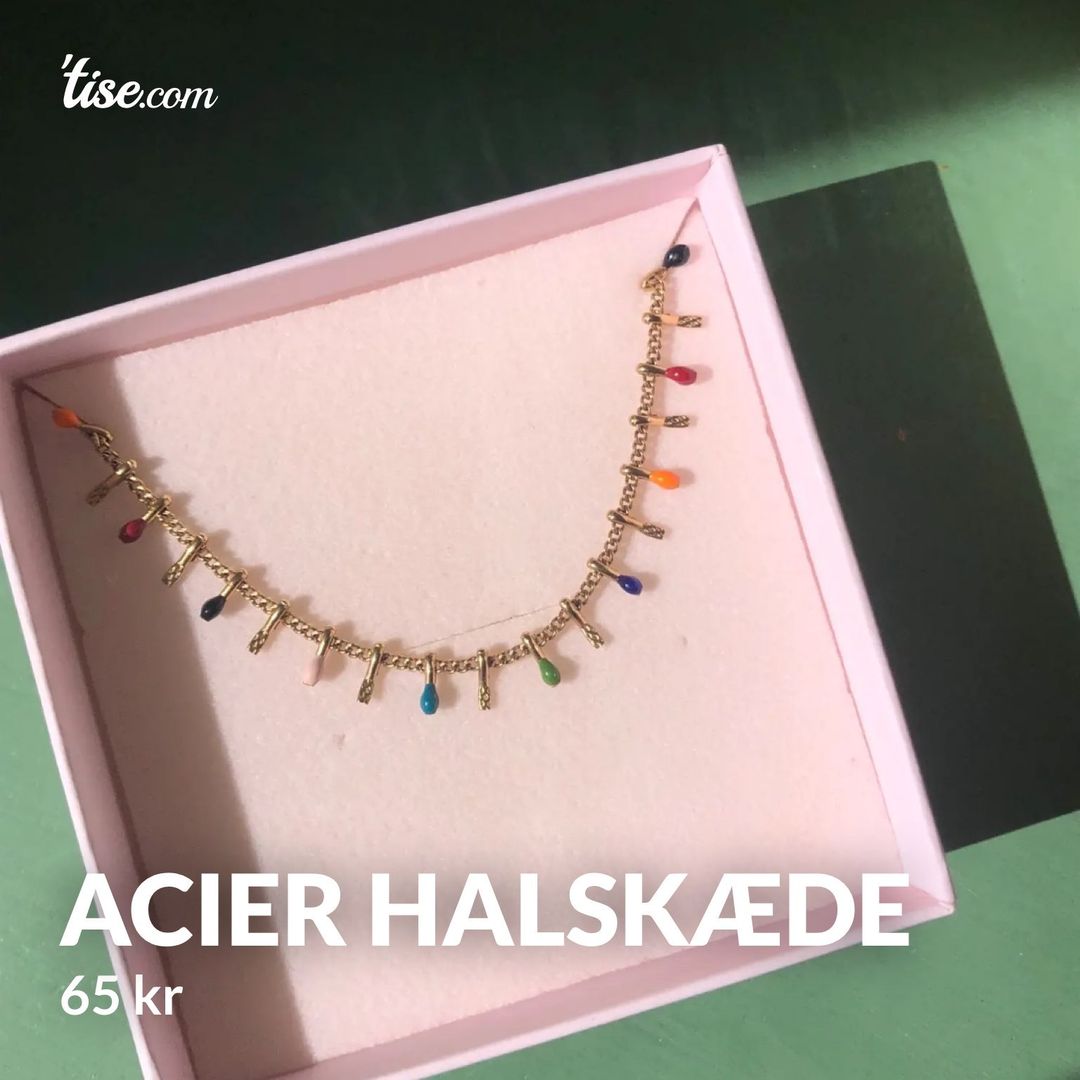 Acier halskæde