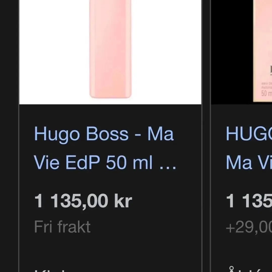 Hugo boss ma vie