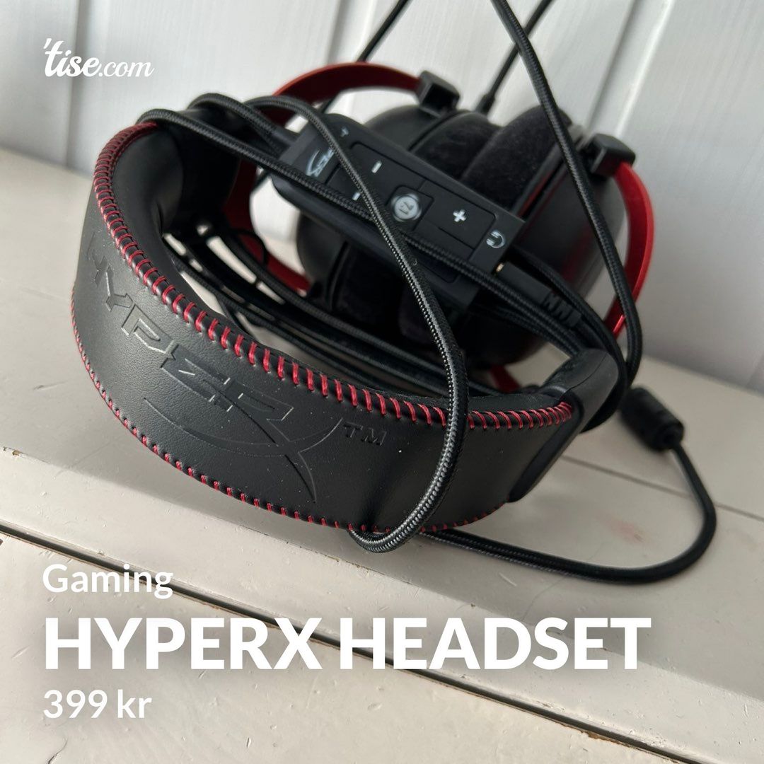 HyperX headset