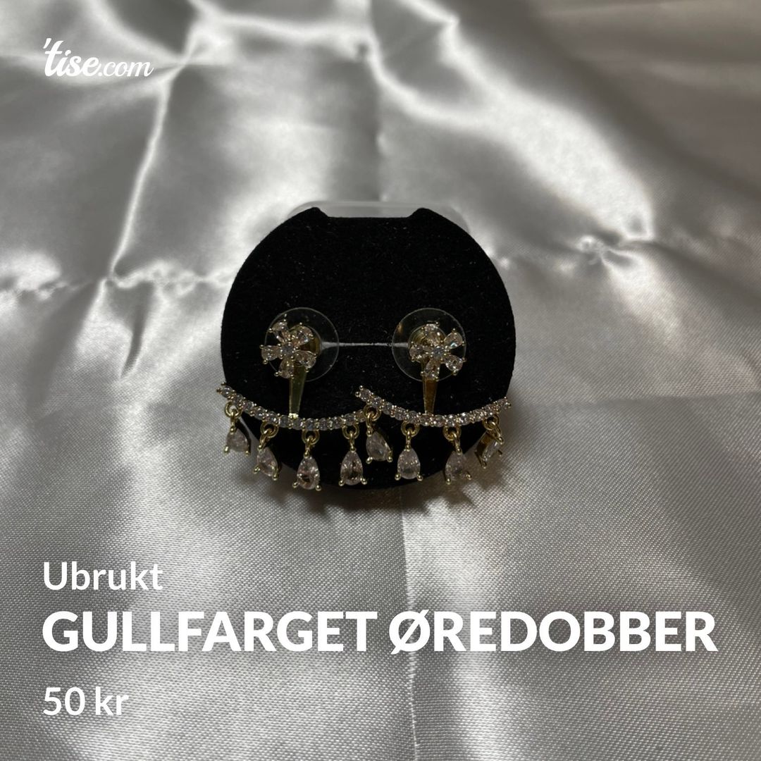 GULLFARGET ØREDOBBER