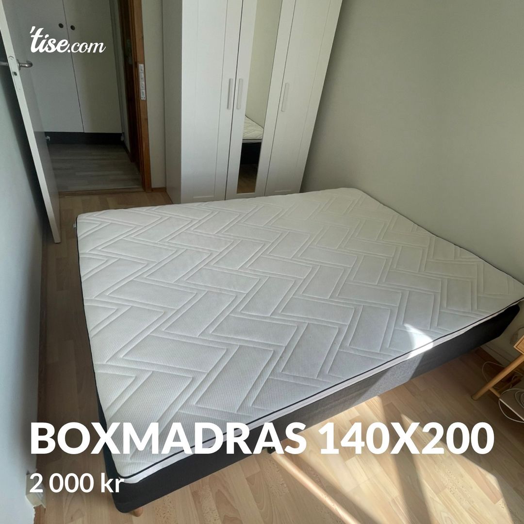 Boxmadras 140x200