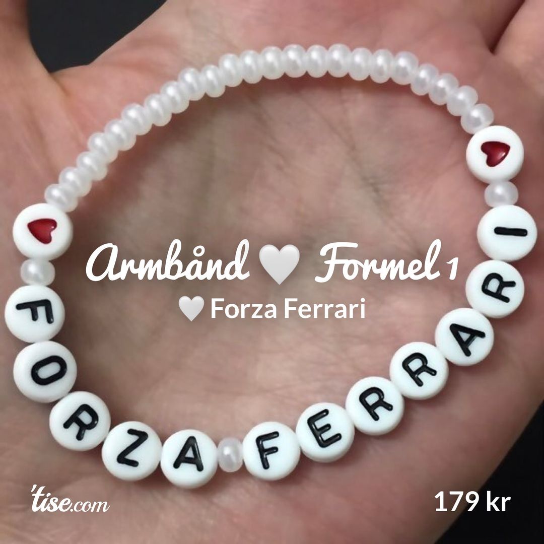 Armbånd 🤍 Formel 1