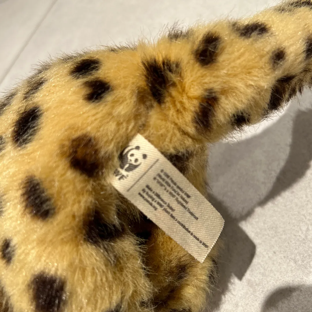 WWF Leopard bamse