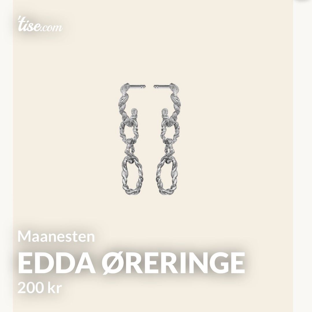 Edda øreringe