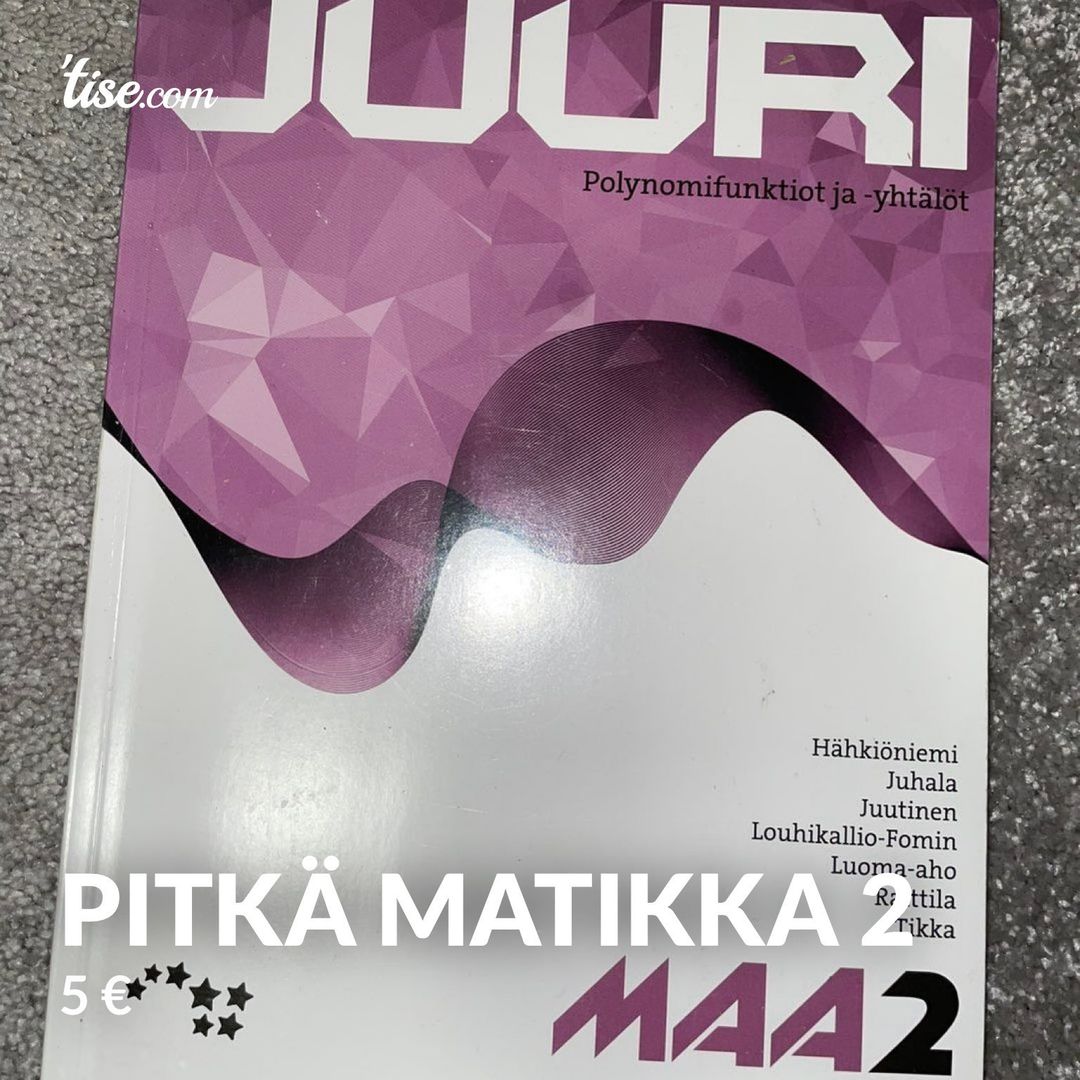 Pitkä Matikka 2