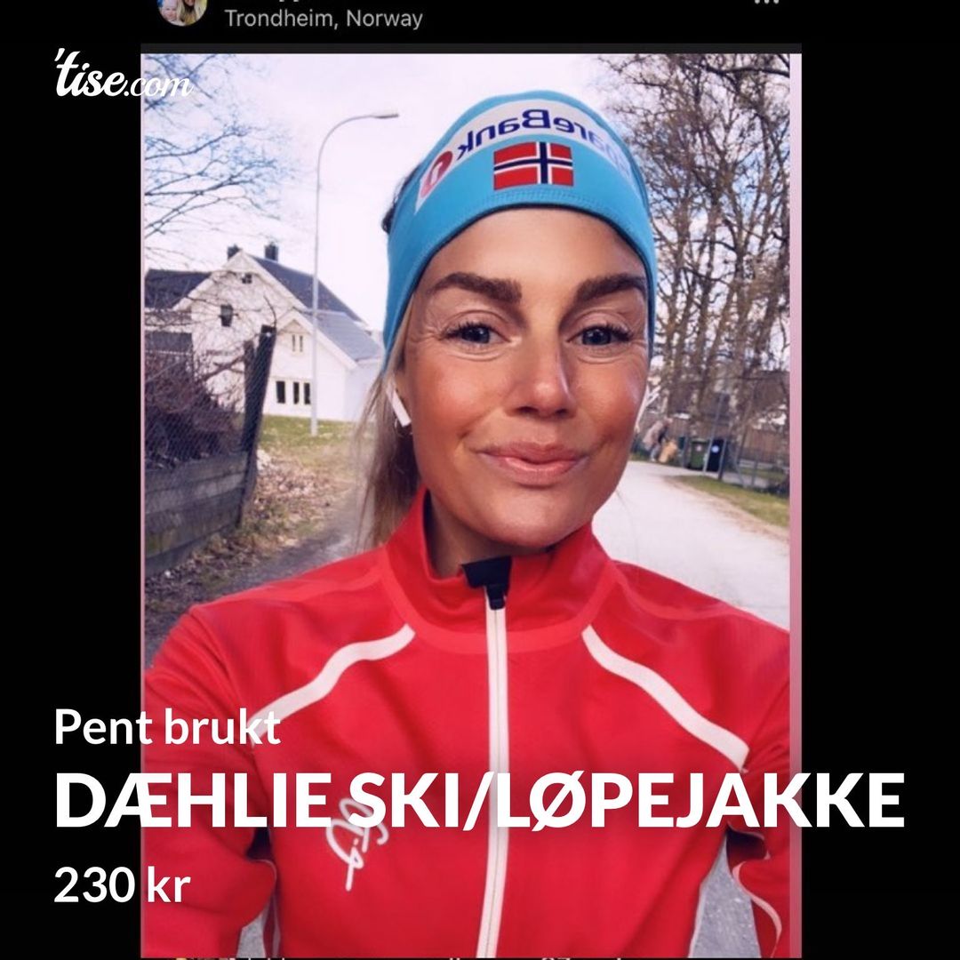 Dæhlie ski/løpejakke