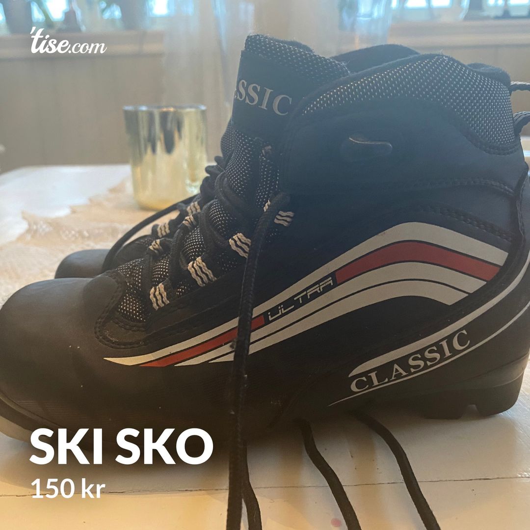 Ski sko