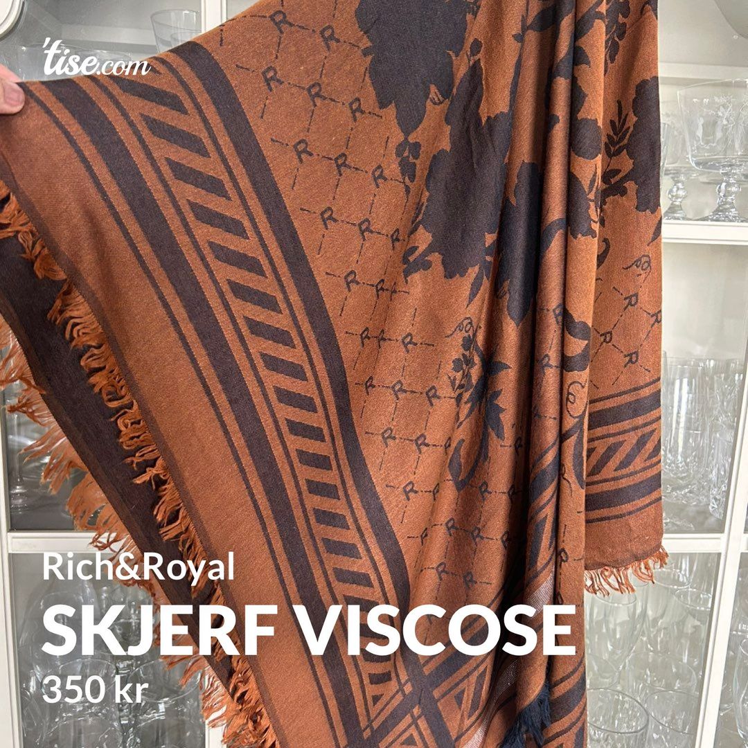 Skjerf viscose