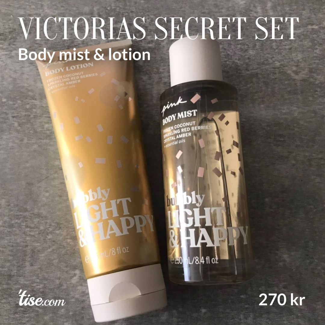 Victorias secret set