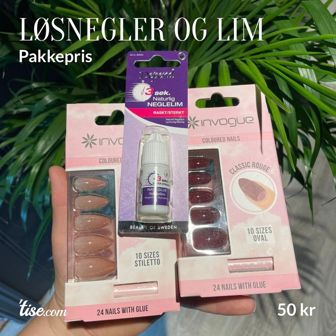 Løsnegler og lim