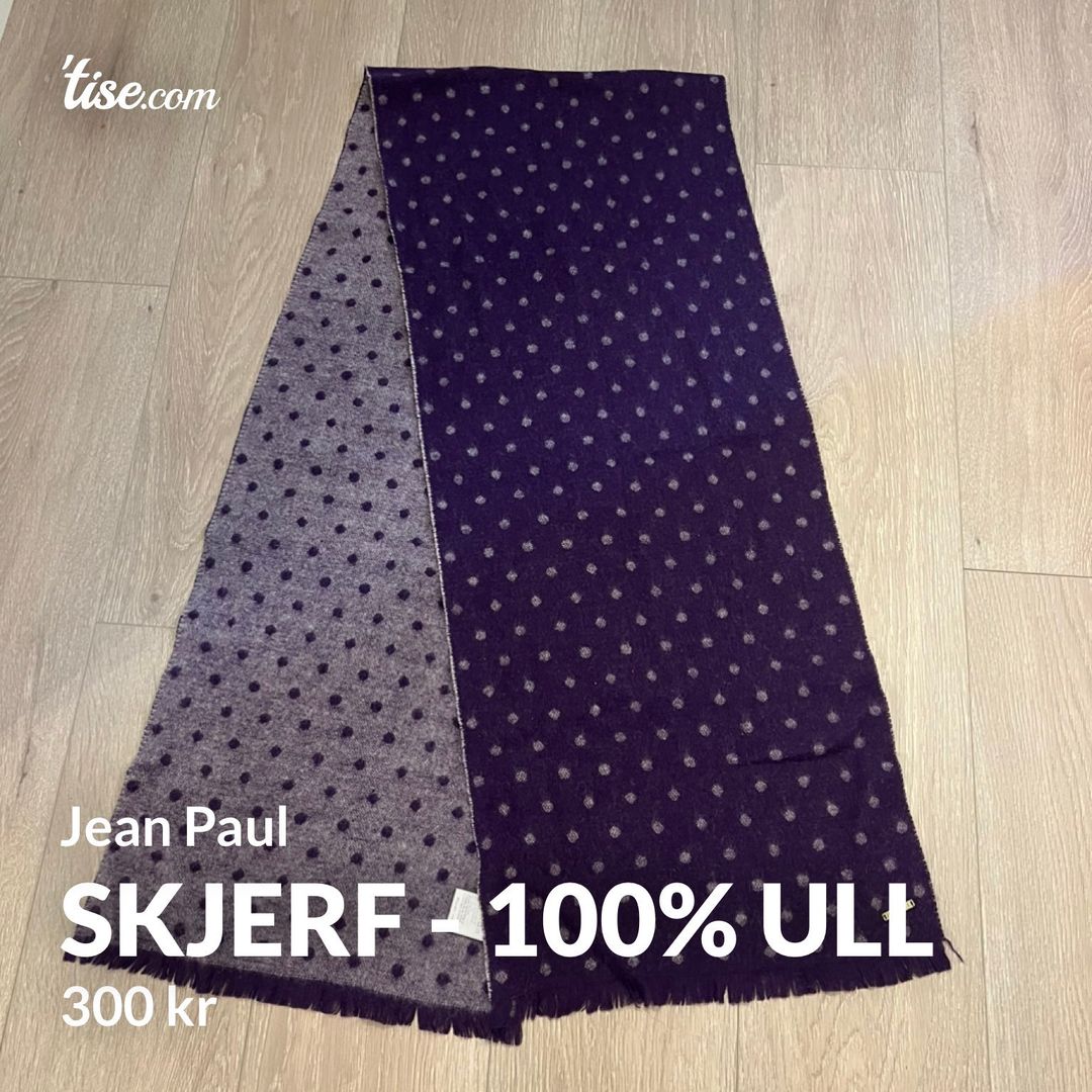 Skjerf - 100% ull