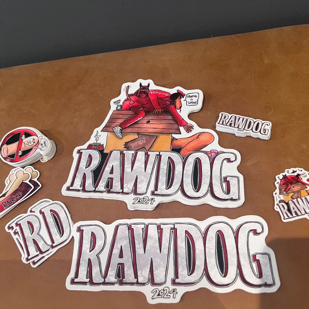 Rawdog Stickers