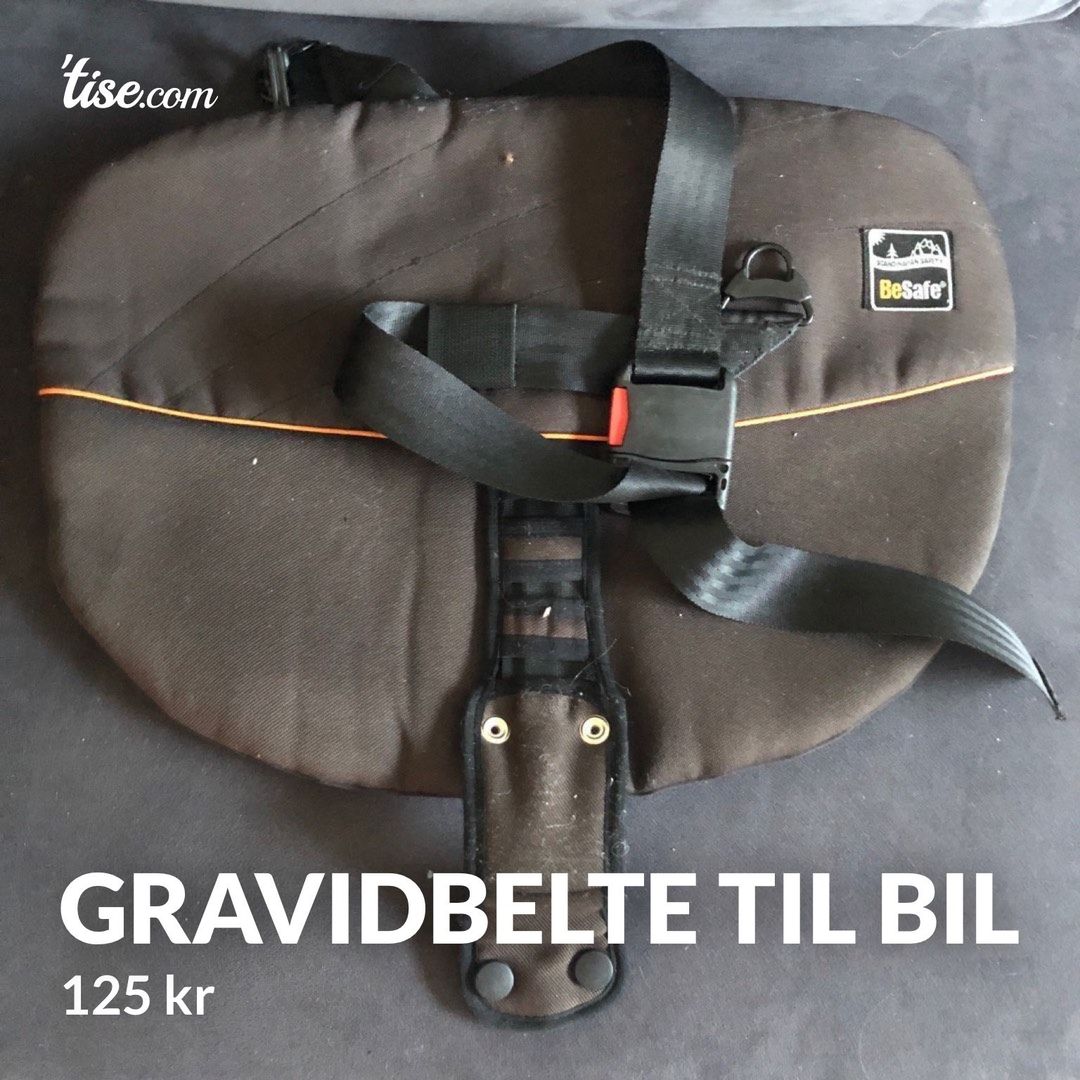 Gravidbelte til bil