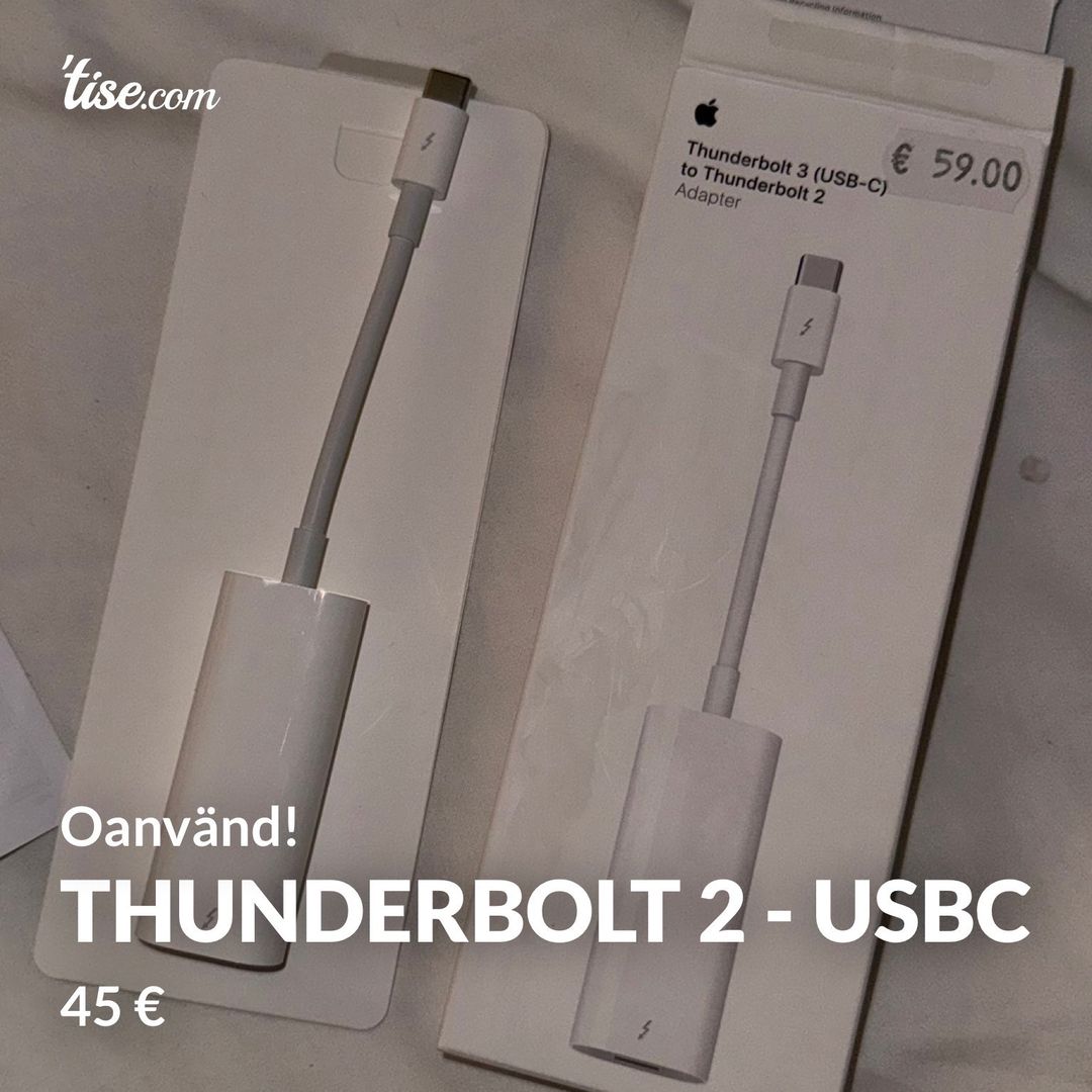 Thunderbolt 2 - usbC