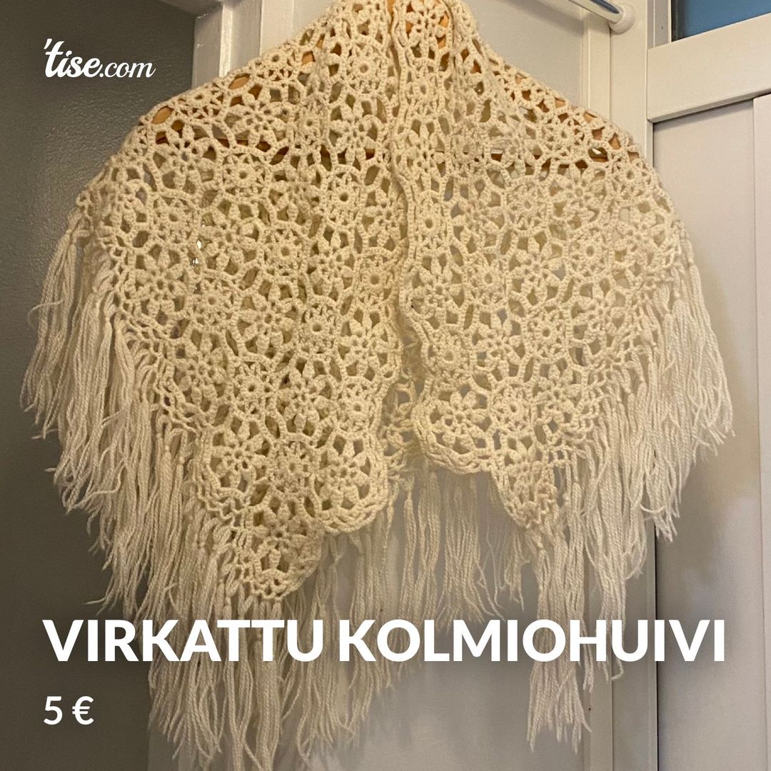 Virkattu kolmiohuivi