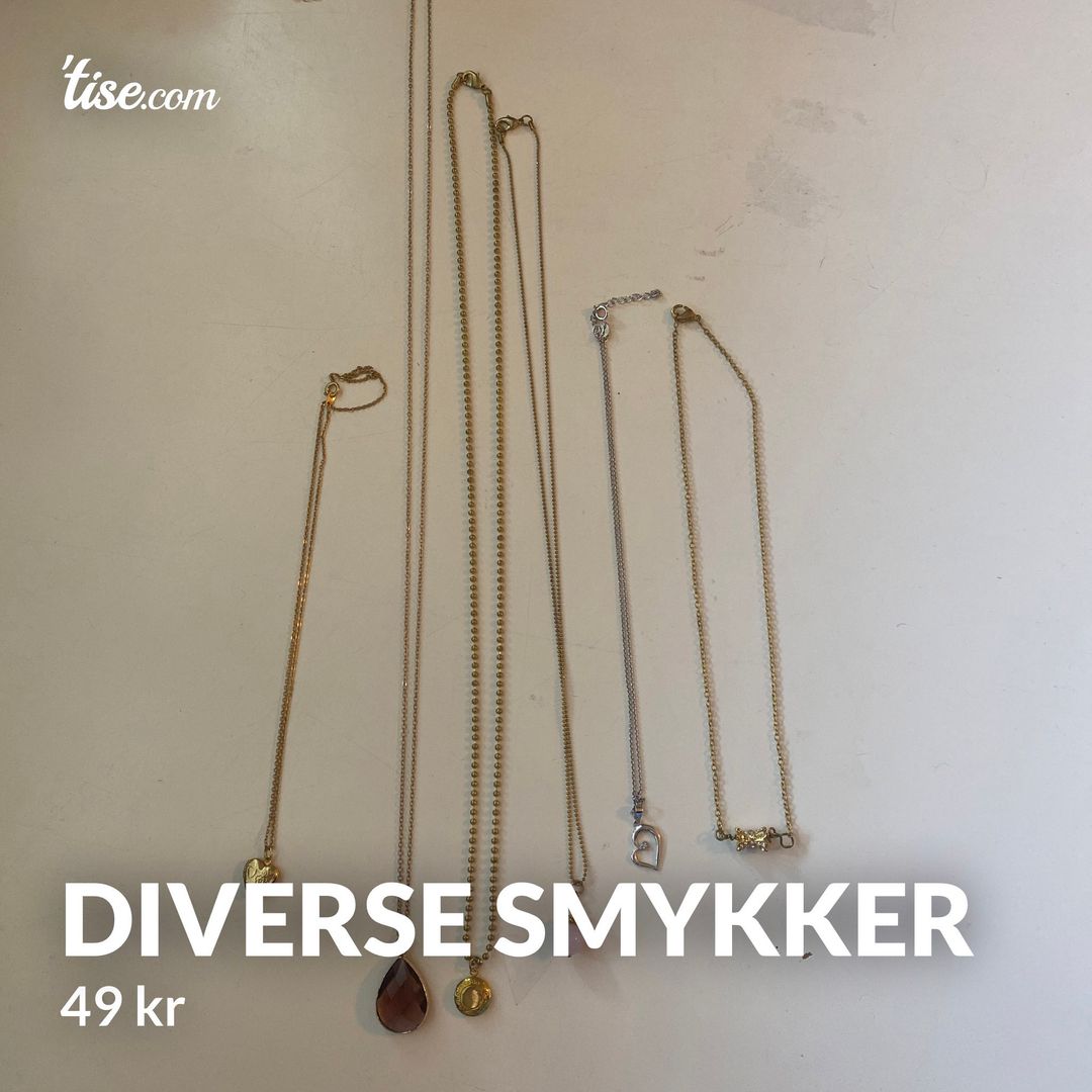 Diverse smykker