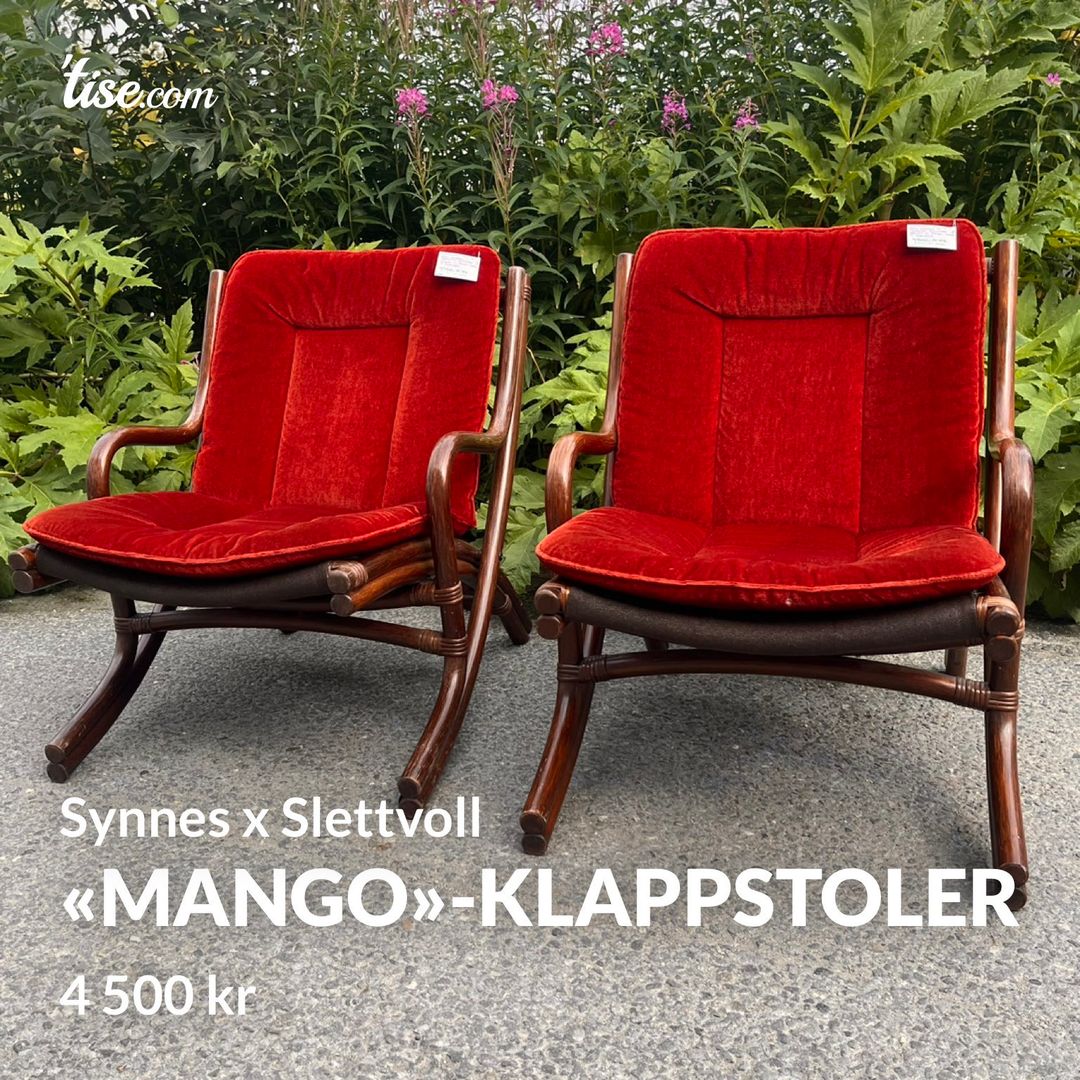 «Mango»-klappstoler