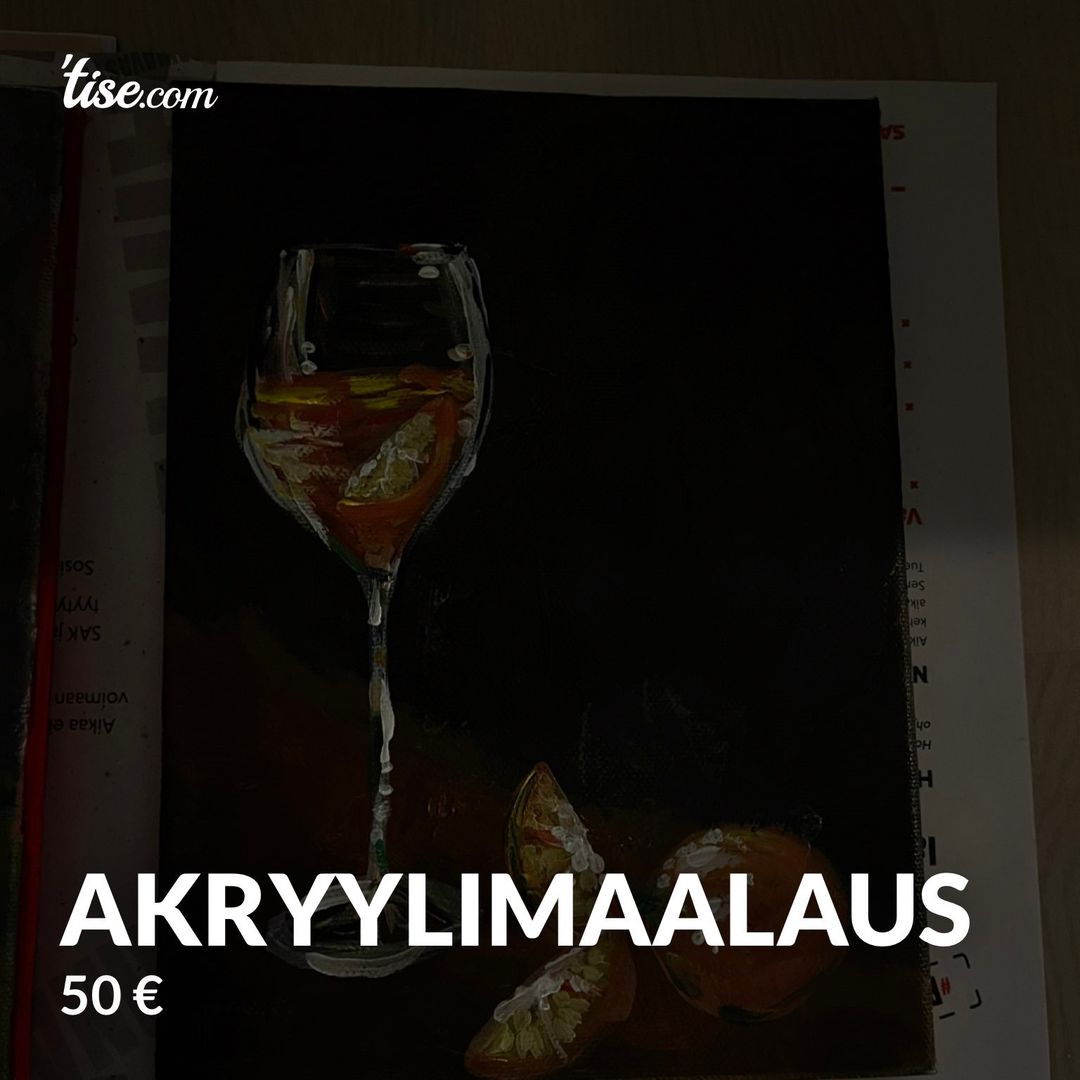 Akryylimaalaus