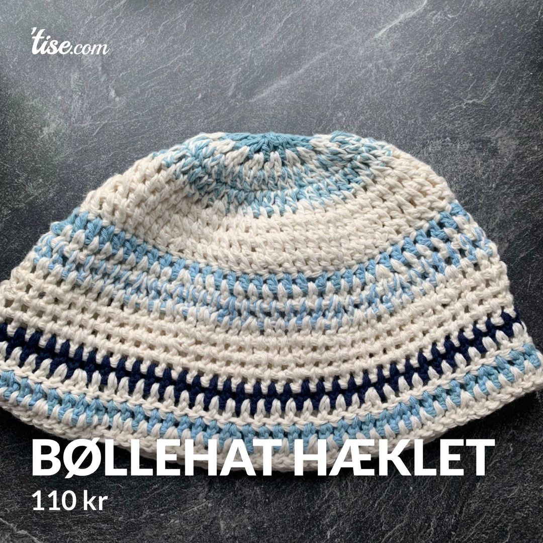 Bøllehat hæklet