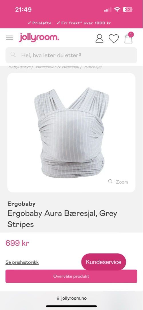 Ergobaby Bæresjal