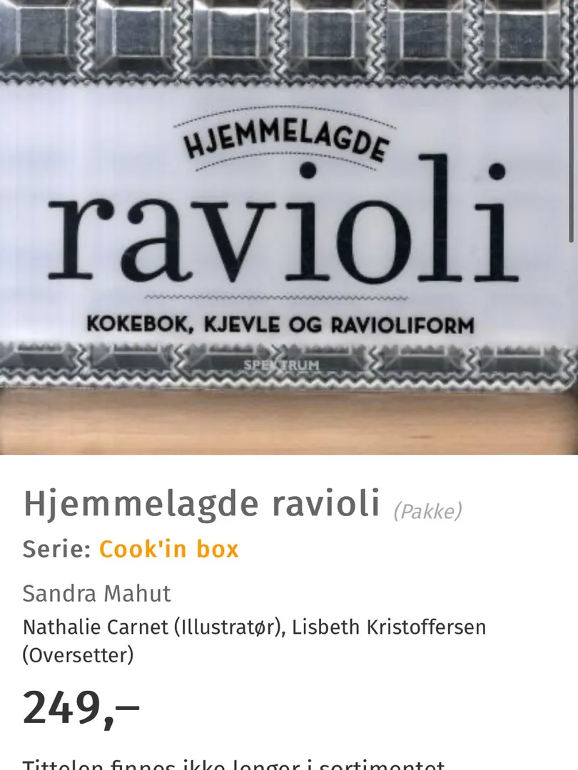 Hjemmelagde ravioli