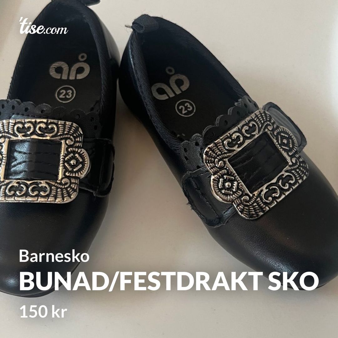 Bunad/Festdrakt sko