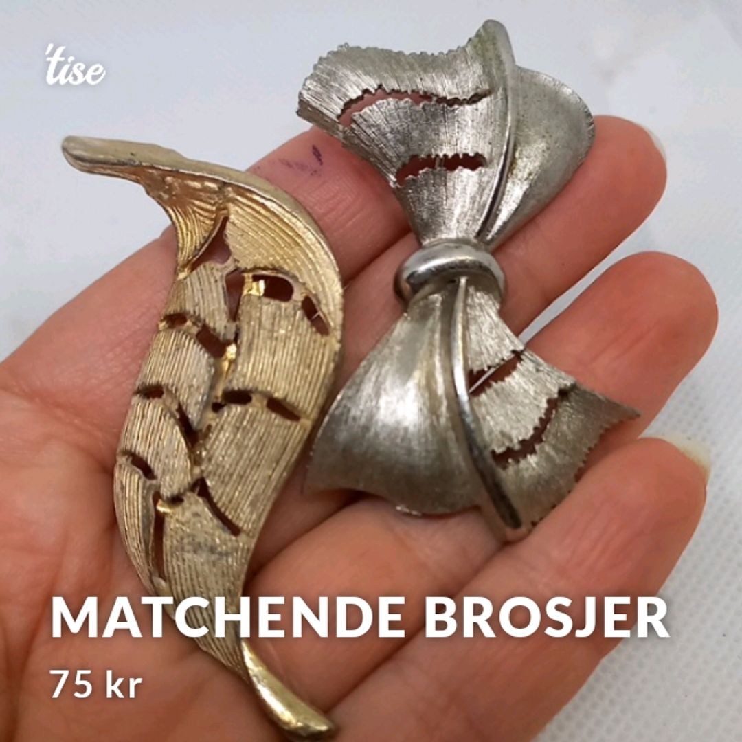 Matchende Brosjer