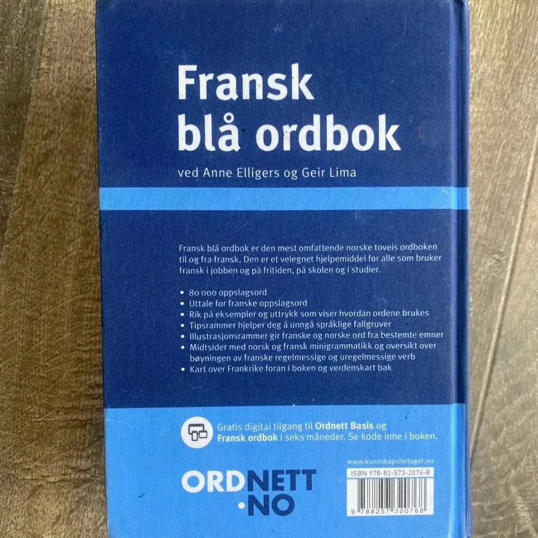 Fransk-norsk ordbok