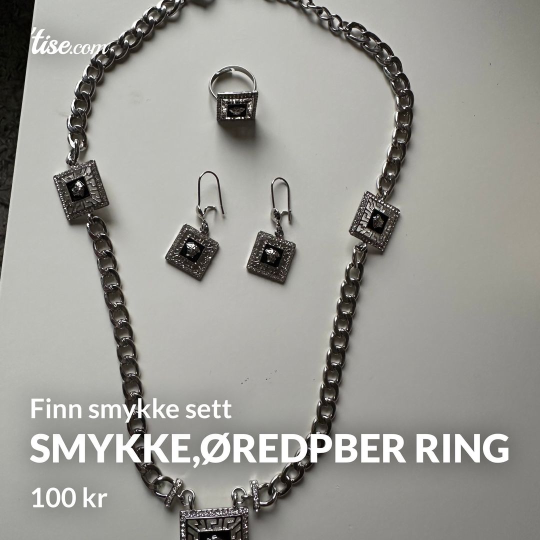 Smykke,øredpber ring