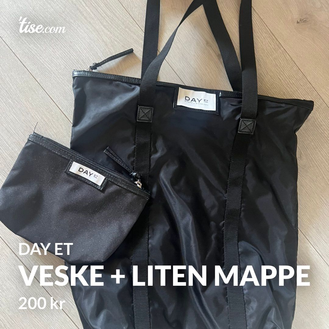 Veske + liten mappe