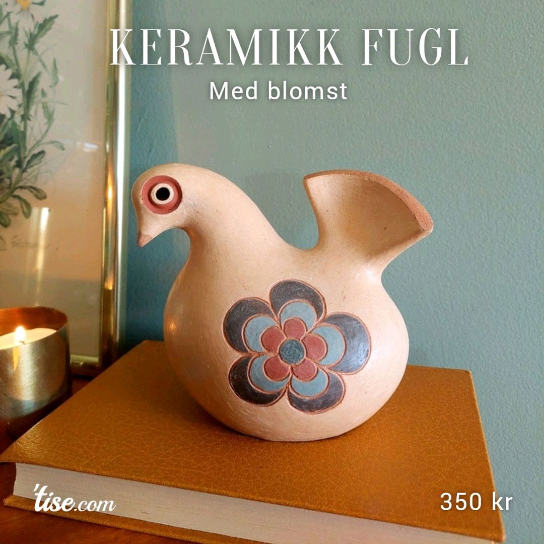 Keramikk Fugl