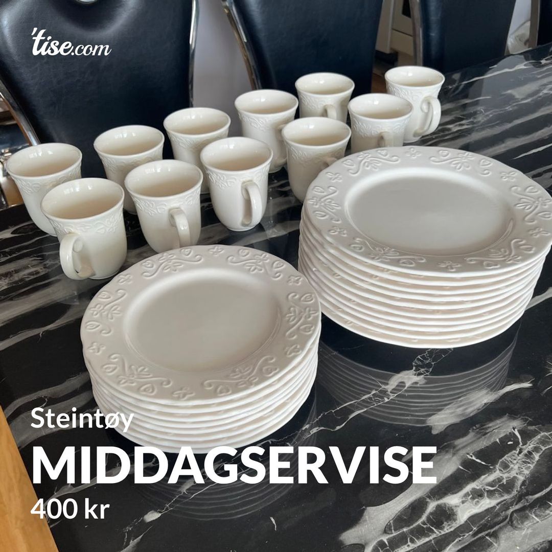 Middagservise