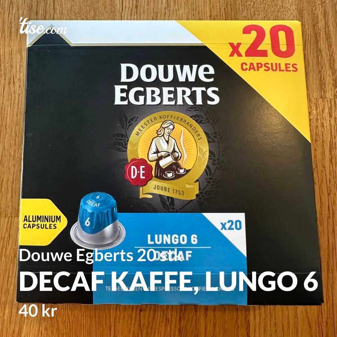 Decaf kaffe lungo 6