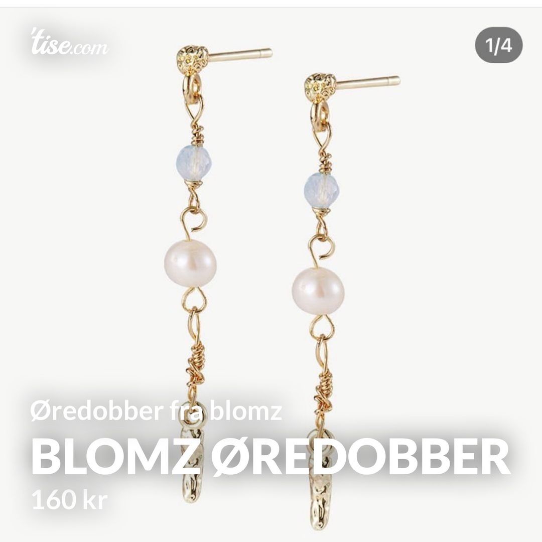 Blomz øredobber