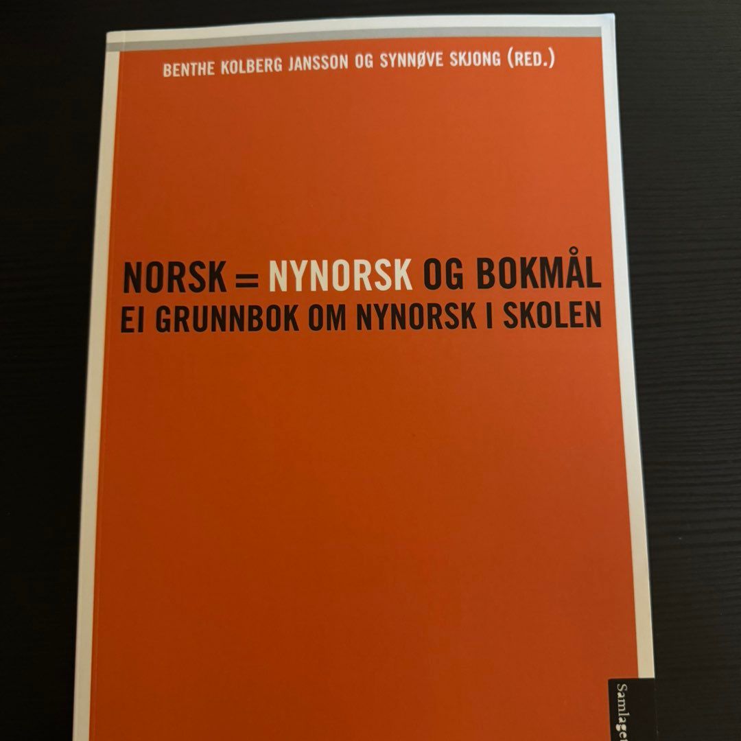 Norsk = nyn og bokm