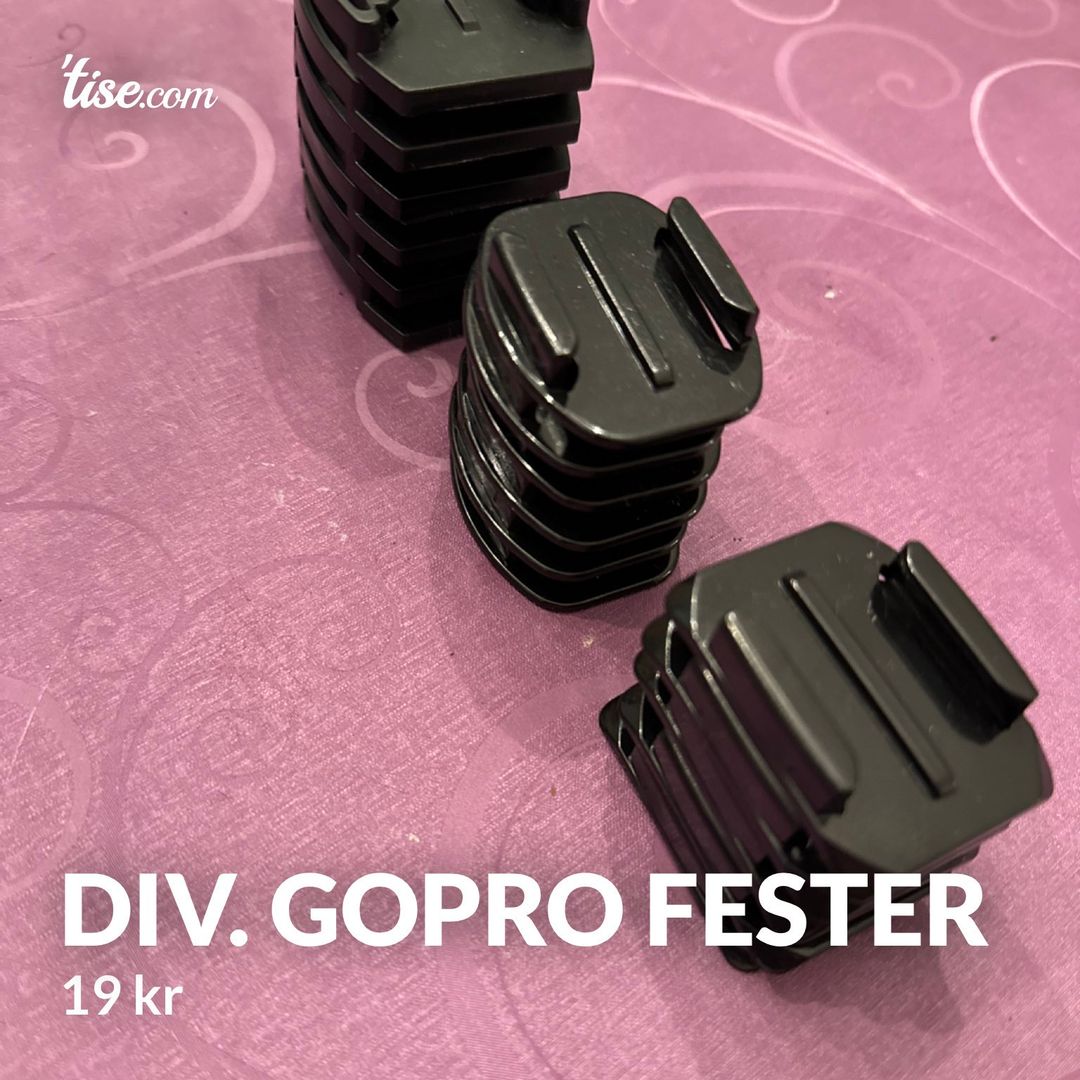 Div Gopro fester