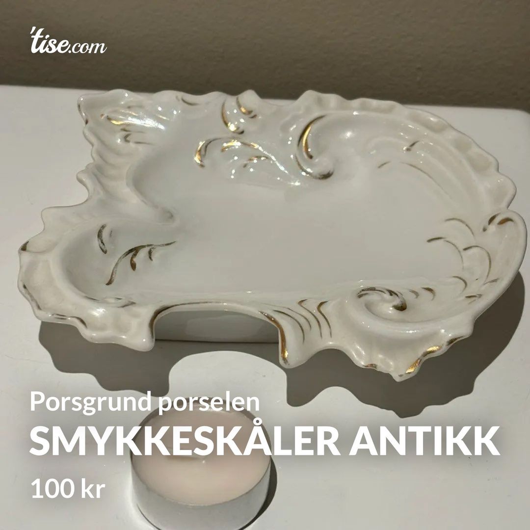 Smykkeskåler antikk