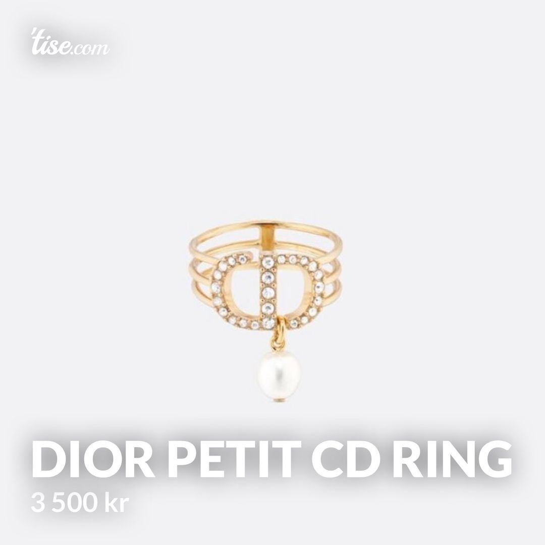 Dior petit CD Ring